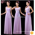 Hot Sale Purple OEM Service Suzhou Factory Robe de demoiselle d&#39;honneur